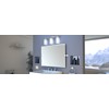 Gatco 1437SN Latitude II Freestanding Toilet Paper Holder Stand, Standing