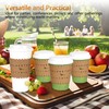 Yes!Fresh Eco-ID Sleeve - Unique Paper Cup Sleeves for Easy