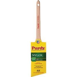 Purdy 144080225 2-1/2" 100% Dyed Nylon Soft Nylox Dale Angular Paint Brush - 6ct. Case