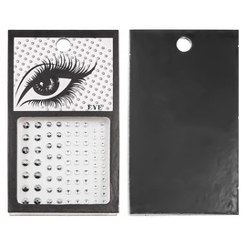 Hsthe Sea 4 Sheets Face Stickers Face Jewels Eye Forehead Crystals Stickers for Makeup Party Festival Accessories Nail Art Decoration