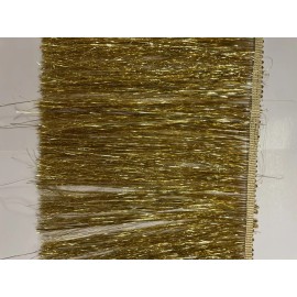 Unbranded TINSEL FRINGE 7 INCH SOLD BY 1 YARD GOLD