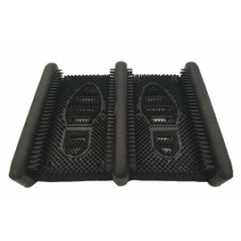 Notrax 352S1215BL 352 Boot Scraper™ for Home or Office, 12"X15" Black