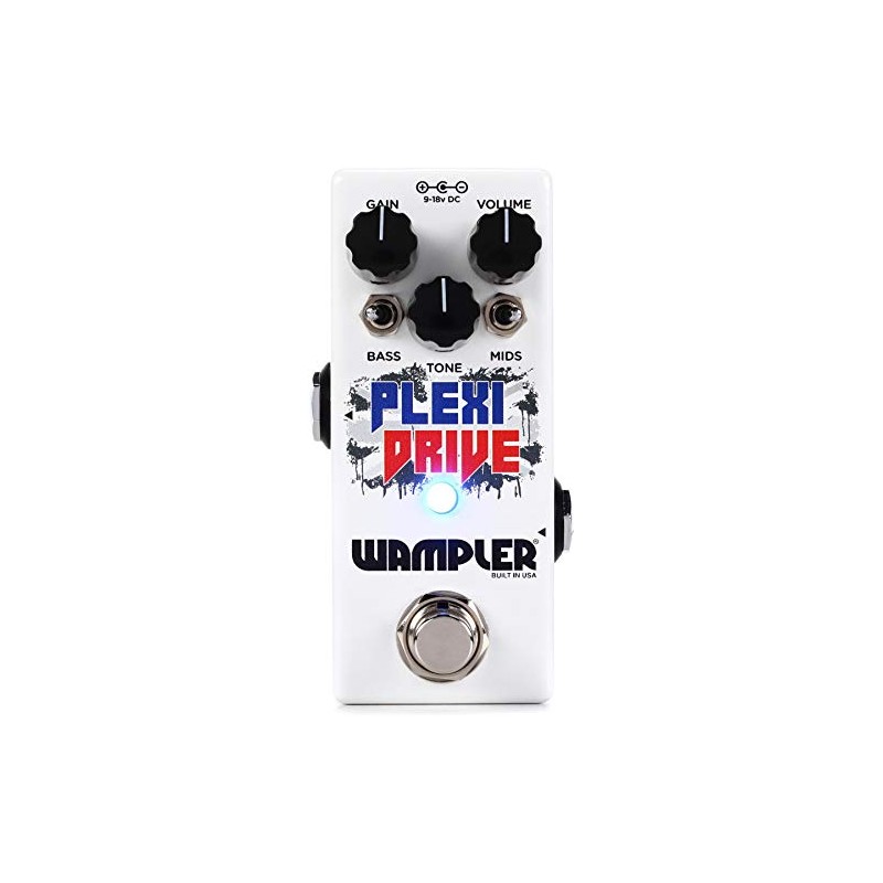 Wampler Plexi Drive Mini Overdrive Pedal (PLEXIDRIVEMINI), Cream