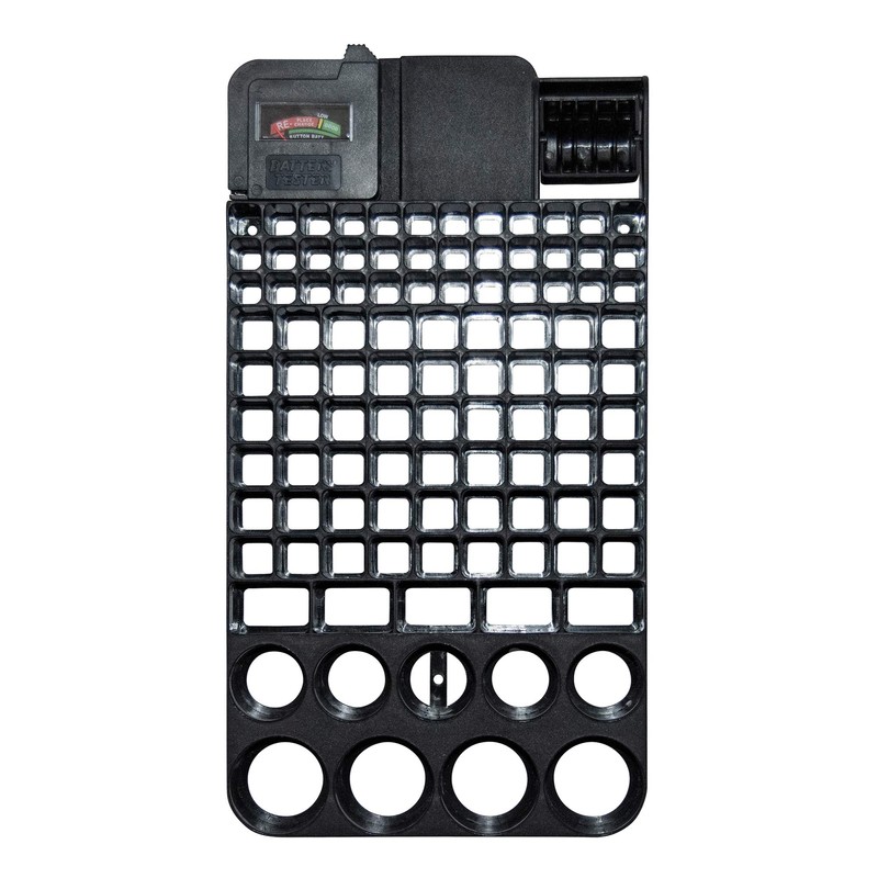 Range Kleen Slim Line Battery Organizer, Single Pack