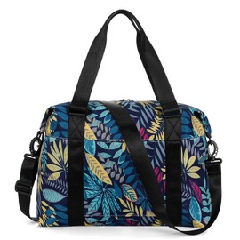 HAWEE Unisex Travel Duffel Bag Waterproof Sport Gym Bag Women Large Capacity Weekend Overnight Bag Men Lightweight Sport Duffel Bag Foldable Hand Luggage Bag for Training Fitness Swimming Yoga Camping