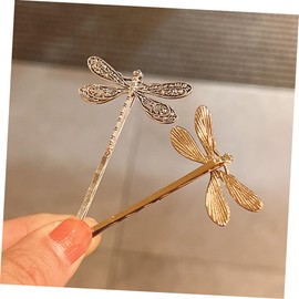 Ipetboom Pack of 6 vintage dragonfly hair clips, dragonfly clips, vintage hair clip, decorative hair clip, dragonfly hair pin, dragonfly hair pin, metal girl, miss hair clip