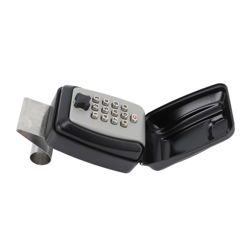 Punch Button Key Lock Box Waterproof 12 Digit Combination Car