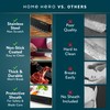 Home Hero 2 Pcs Santoku Knife with Sheath - High