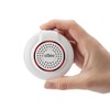Dome Home Automation Wireless Z-Wave Battery-Powered Home Security Siren and