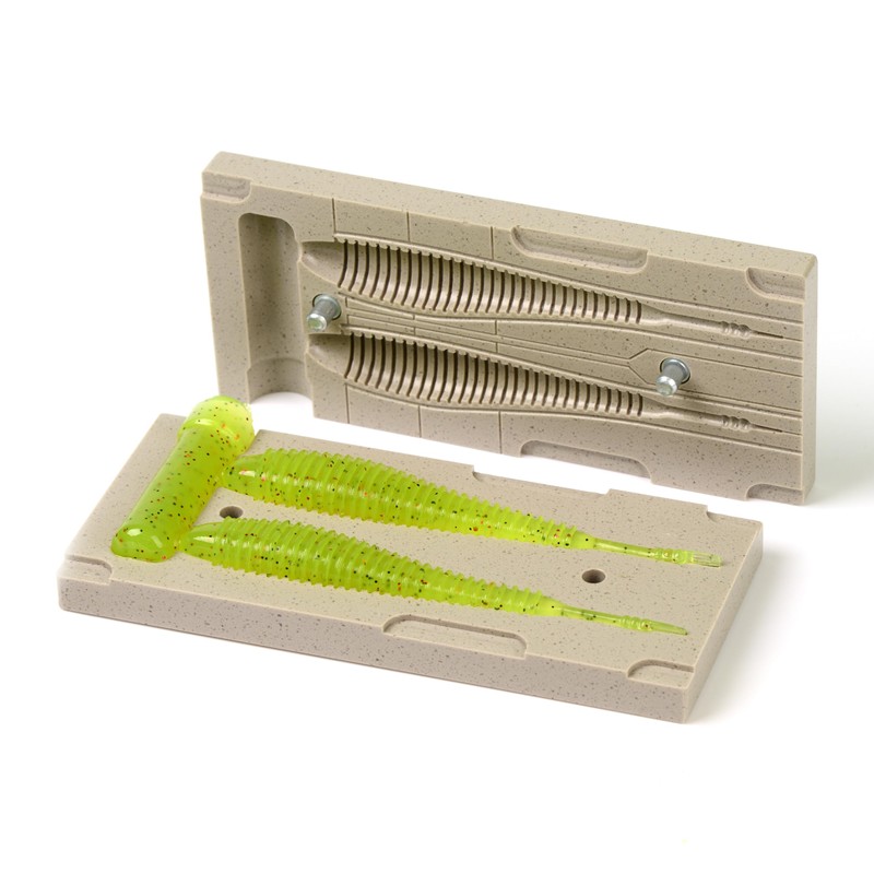 Soft Plastiс Mold Lure Making Injection Molds Fishing Lures Two