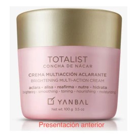 Totalist Crema Aclarante Multiacción Concha De Nacar Yanbal