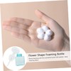 ULTECHNOVO Flower Foams Travel Refillable Foaming Bottle Leak Dispenser for