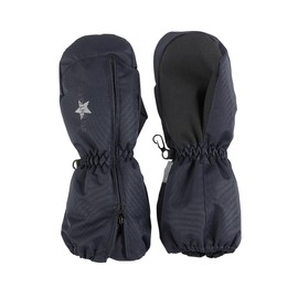 Sterntaler Gauntlet Gloves with Central Zip (Stulpen-handschuh) - navy, size: 3