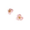 ZENZII Blooming Lotus Stud Earring (Rose)