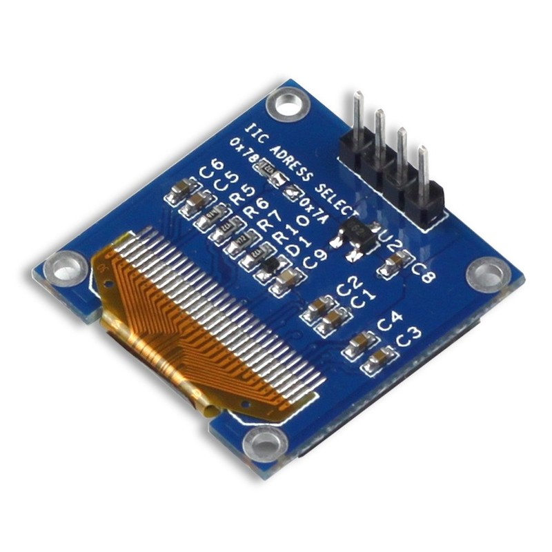 UCTRONICS 0.96 Inch OLED Module 12864 128x64 Yellow Blue SSD1306