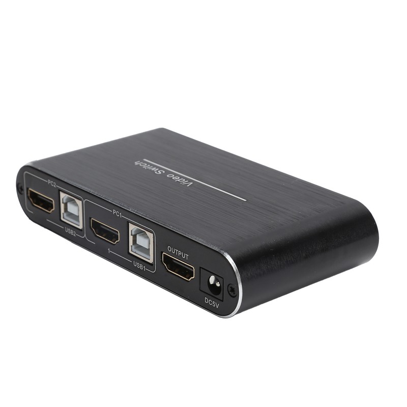 KVM Switch Plug and Play Support 4K Audio Video Converter