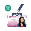 Customcard ltd® Double Sided ID Card Holder Two Sided Badge