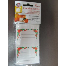 Norpro Canning Jar Labels Norpro #602 24 pack  NEW