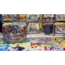 Konami YuGiOh ACRYLIC Protective Booster Box - Standard Case Size - USA - Magnetic