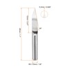 sourcing map Wood Engraving Bit Solid Carbide 3.175mm 1/8" Shank,
