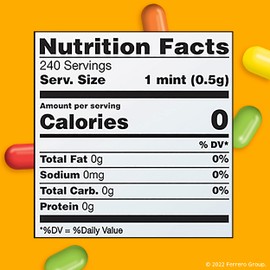 Tic Tac Fruit Adventure Mints, 4 Bottle Packs, On-The-Go Refreshment, 3.4 oz Each