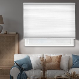 CHICOLOGY Cellular Shades, Window Blinds Cordless, Blinds for Windows, Window Shades for Home, Window Coverings, Cellular Blinds, Door Blinds, Evening Mist, 65" W X 64" H