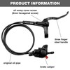 Aikolesa MT200 Hydraulic Disc Brake Set Front 800mm and Rear