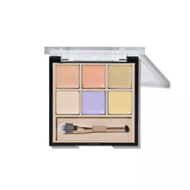 The Saem 더샘 컨실러 팔레트 커버 하이라이터 퍼펙션 앤 코렉트 The Saem Concealer Palette Cover Highlighter Perfection and Correct
