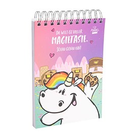 United Labels Pummel & Friends Notizblock Pummeleinhorn – Die Welt ist voller Magietasie. Schau genau hin! perforiert gepunktet 100 Blatt Ringblock