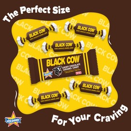 Black Cow Chocolate Caramel Candy, 2 Lbs. (Bite Size) by Atkinson