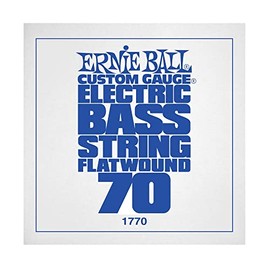 Ernie Ball Guitar Strings Bass Flatwound single 0.70