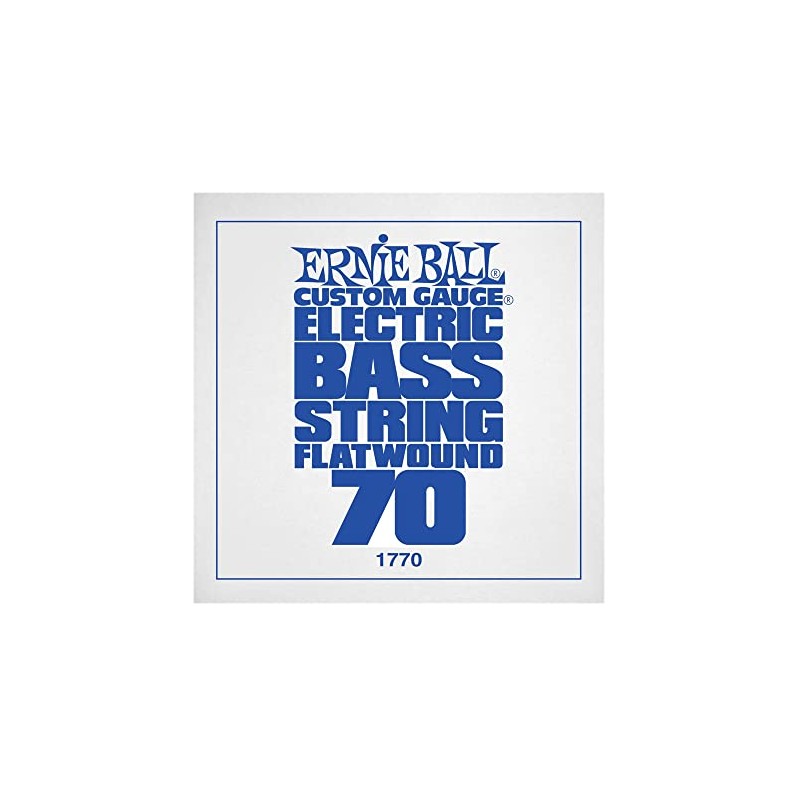 Ernie Ball Guitar Strings Bass Flatwound single 0.70