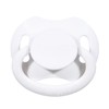 Landofgenie Large Teat Shield Dummy in Adult Size, White