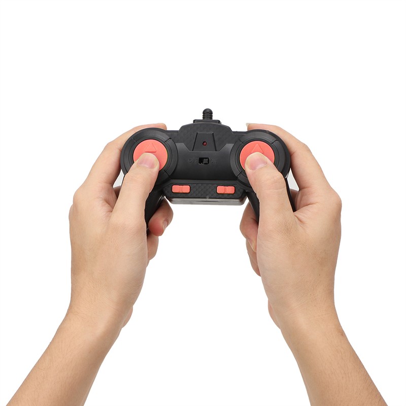 Remote Control Mini Plastic Light Double sided Electric 360°Rotation Car