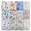 Littles & Bloomz, Reusable Pocket Cloth Nappy, Fastener: Popper, Set