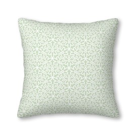 YAJUFANG Sage Green SAH Ge Velvet Throw Pillow Covers Sofa Pillowcase Car Square Throw Pillowcases Home Decoration 18x18Inch, Style 17, WXB6666