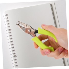 CORHAD Metal Hole Puncher 2pcs Multi-Function Paper Puncher for Planner Office Craft Projects