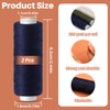 Easusy Sewing Thread, 2 PCS 200 Yards Navy Sewing Thread,