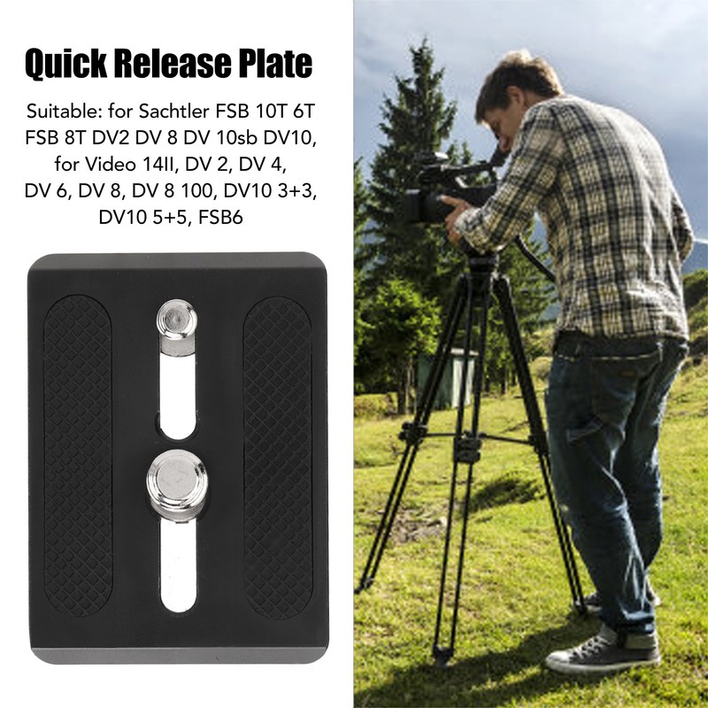Tripod Quick Release Plate SLR Camera Tripod Head Plate Adapter