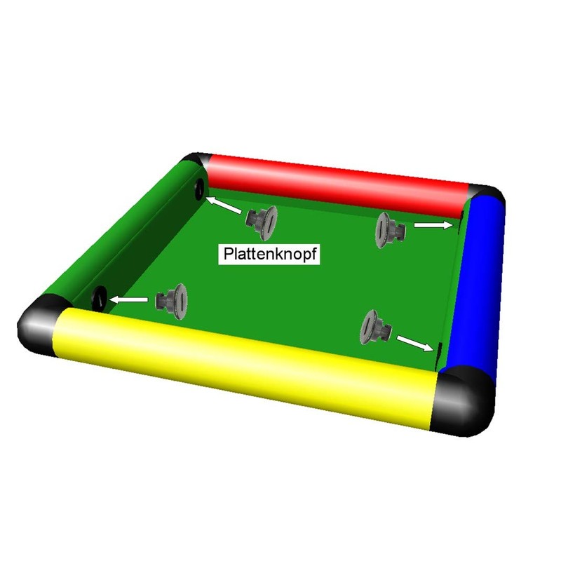 Movea Ndstic 875016 – Plate Red 40 x 40 cm