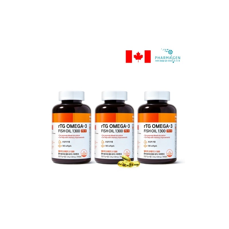 Parmagen rTG Omega-3 Omega-3 / 파마젠 rTG 알티지 오메가3