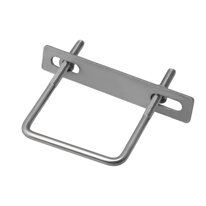 BQLZR 85mm Inner Width Silver Stainless Steel M8 Thread U