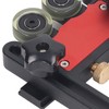 Table Saw Stock Roller Woodworking Double Wheel Sliding Feeding Guide