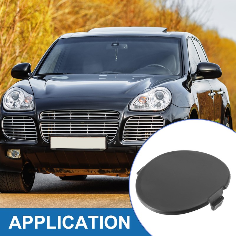 A ABSOPRO Bumper Tow Hook Cover for Mazda 3 2014-2018