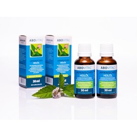 ABOVITAL Mint Oil Japanese Medicinal Plant Oil for Rubbing, Inhaling, Ingestion, 60 ml (2 x 30 ml)