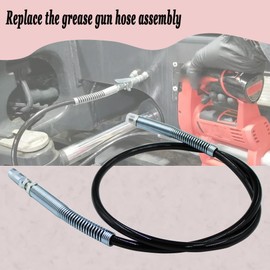 14-37-0300 Grease Gun Hose 48" for Mikwauke 2446-20 Grease Gun- W/Coupler