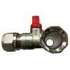 3/4" 3 Loops Plumbing Manifolds w/ 1/2" Pex Ball Valves,