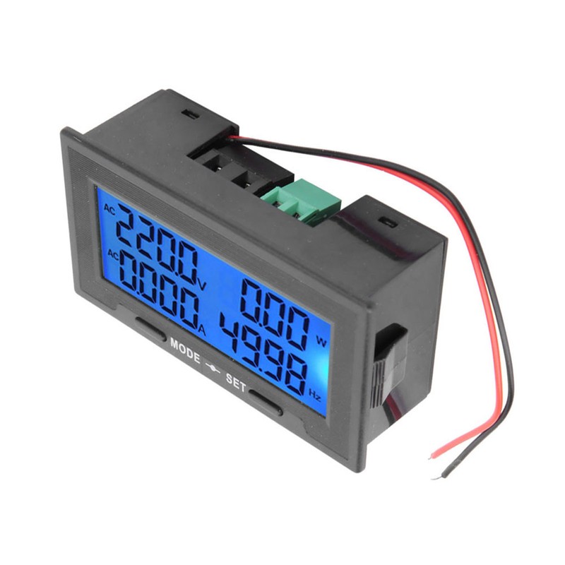 YB5142DM 0-500V Intelligent Digital LCD Display AC Voltage Current Tester