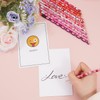 SETRUE 48 PCS Valentines Wood Pencils with Eraser, Bulk for