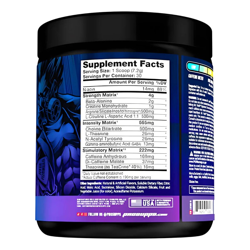 ProSupps Mr. Hyde Signature Preentreno Mora Azul 30 Porciones 216g